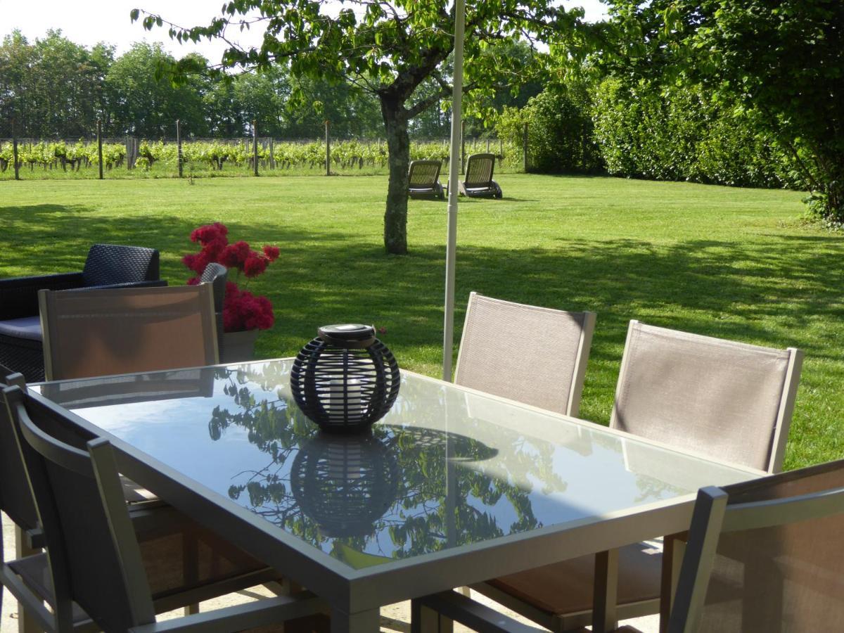 La Vigneraie De Laura: Gite Entre Vignes Et Chenes Sainte-Colombe  エクステリア 写真